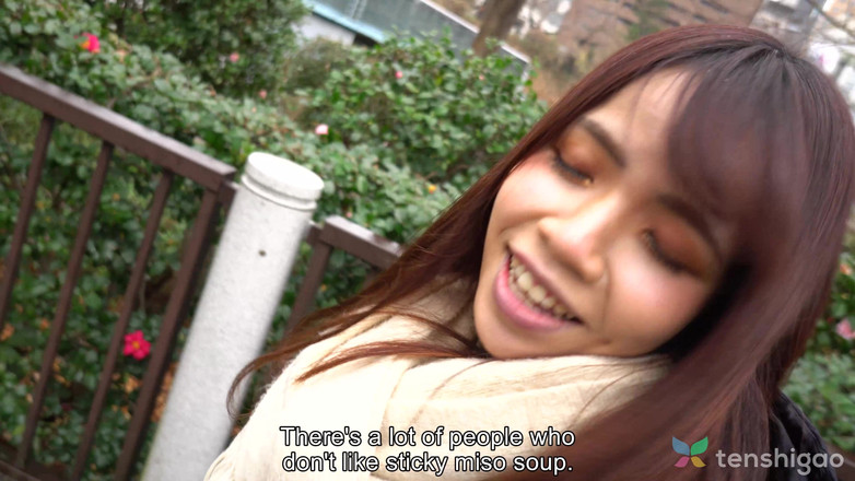 Tenshigao: Tugumi Honjyo s námi tráví odpoledne v našem hotelu, Nahá