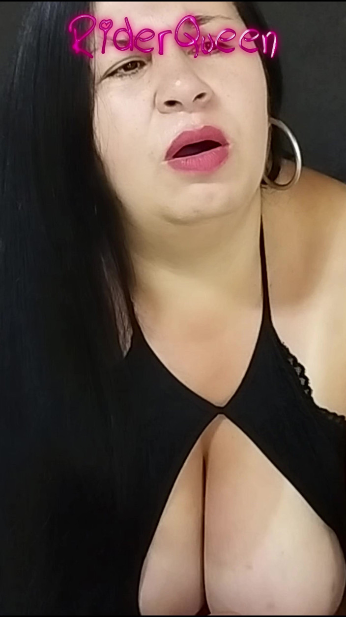 Only Riderqueen BBW Step Mom Latina Alone: 큰 엉덩이의 라틴계 여자 비 밀프 라이더에게 후장 뿜기