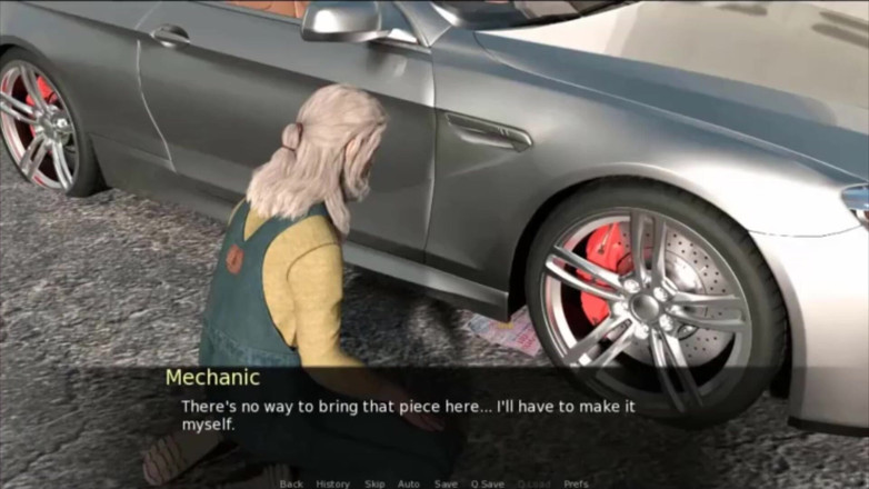 Visual Novels: Pine falls part 11
