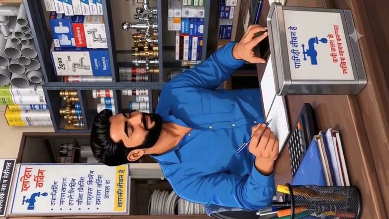 Aipornhub: Indian Woman Secret Sex with Plumber Bathroom Cartoon Ai