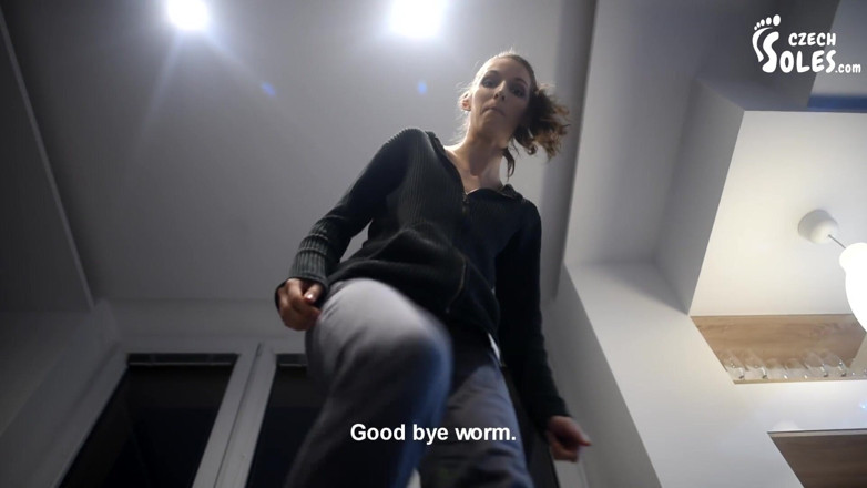 Czech Soles - foot fetish content: At giantess Eliška's huge feet