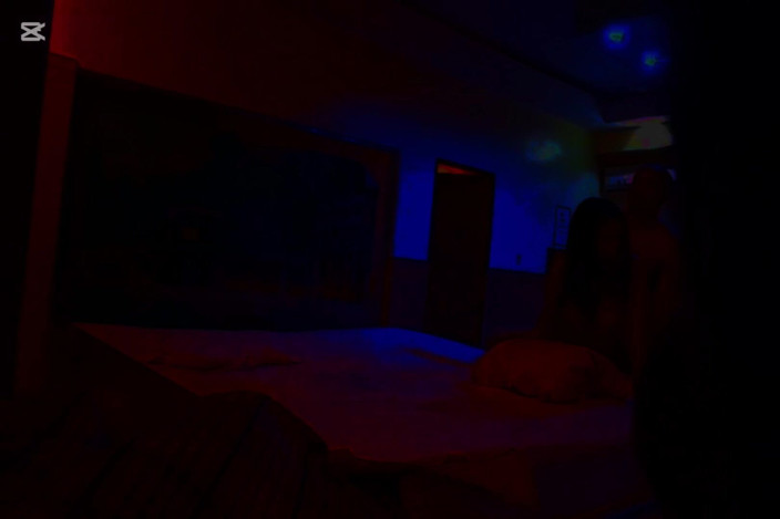 Afrocouple: Hart gefickt im motel mit rotem licht teil 3