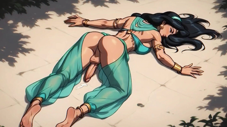 Croft TS: Jasmine: Nadržená, žhavá a sebevědomá trans