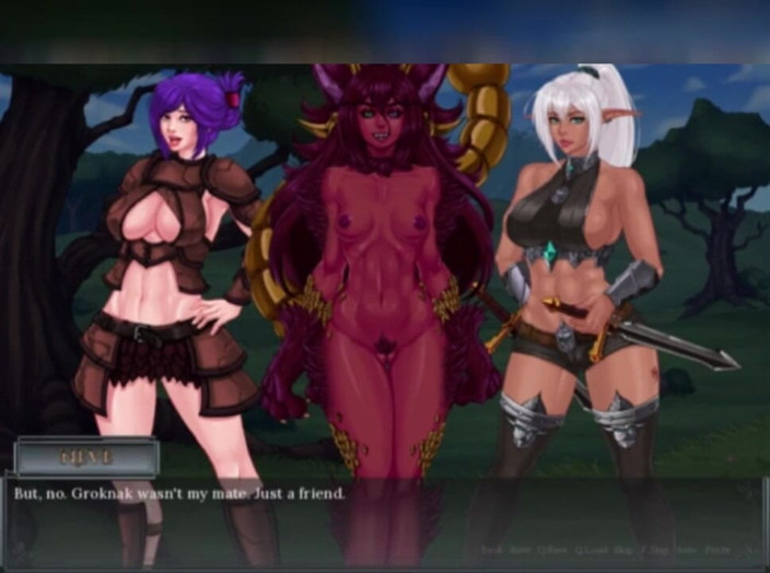 3DXXXTEEN2 Cartoon: Sabiya and Leader. 3D porn cartoon sex