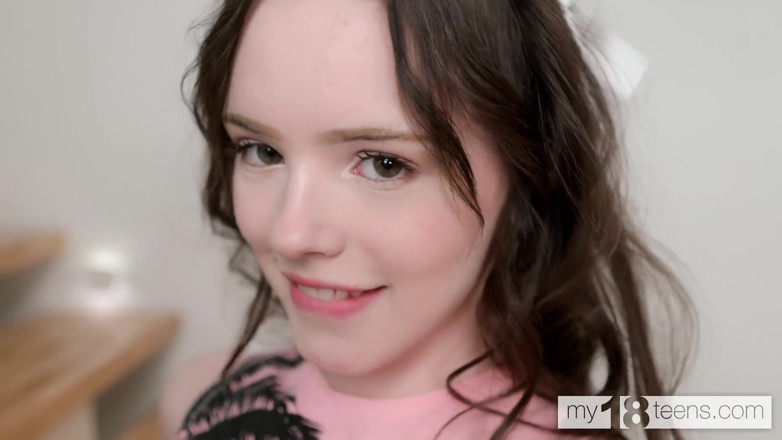 My 18 Teens: My18teens - Petite Girl Dakota Doll Plays with Her Tight Pussy
