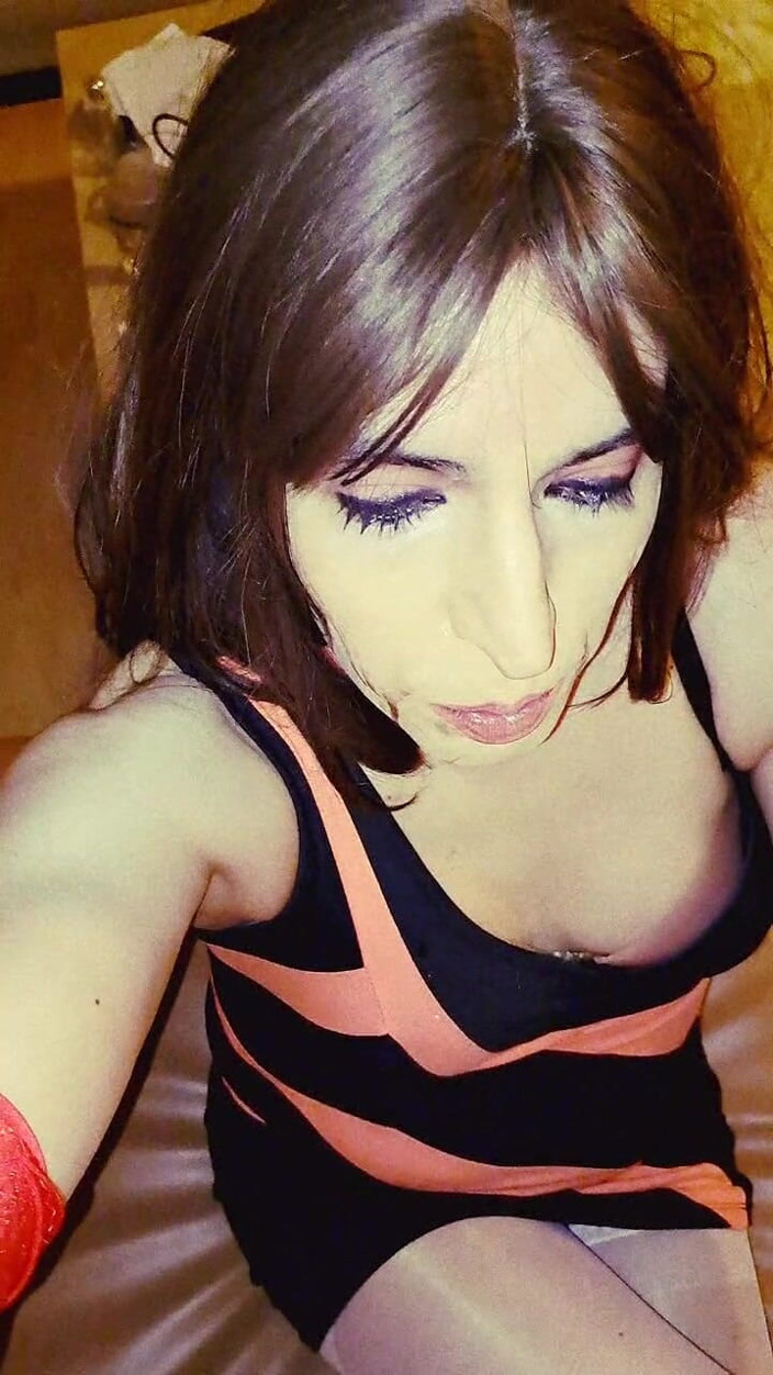 Tammy sissy slave: Tammysissy Exposed with Cum in Face