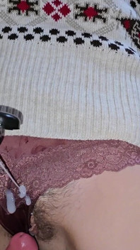 Don't Cum Inside Me Please, Your Stepfather Will Know! Stepmom Agreed to Rub Her Wet Cunt