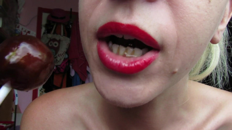 Cuteblonde666: Oral fixation of my licking sweet close up custom video