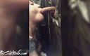 Tattoo Slutwife: Брюнетка делает минет члену со спермой в рот - глорихол в любительском видео