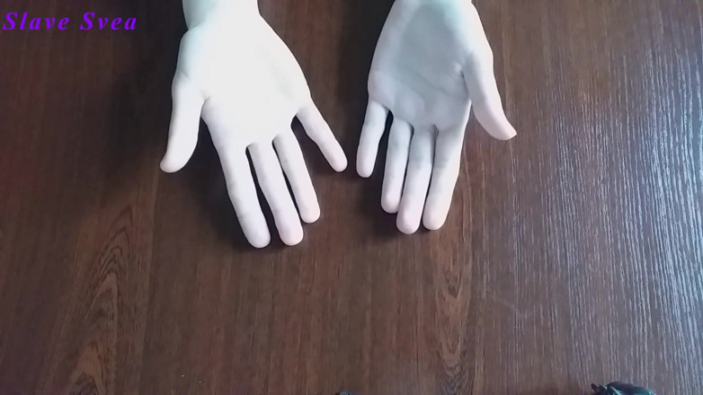 Angelinga: Clear white hand spanking punishment