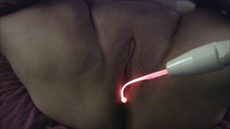 Vibra King Video: Chastity takes the violet want to her pussy close up
