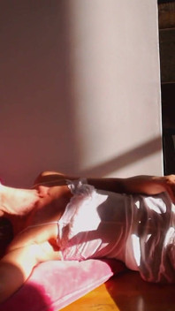 Masturbation in Nightie