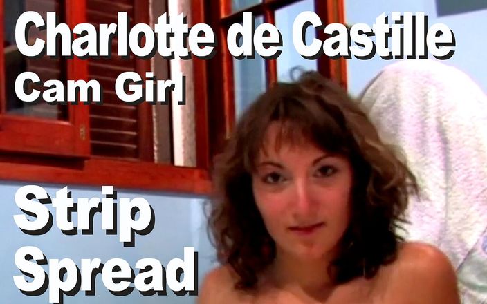 Edge Interactive Publishing: Charlotte de Castille fată de pe cameră se masturbează în roz