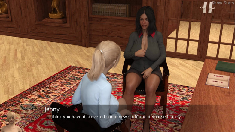 Porny Games: Project hot wife - Felling sexy with Jenny  (46)