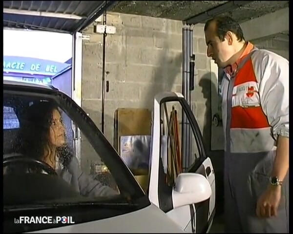 French Family Secrets: Double Penetration and Sperm Shower in the Garage!