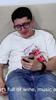 Nerdy Stepbrother Takes Away His Stepsister's Rage with His Huge Cock, Until He Cums in His Mouth