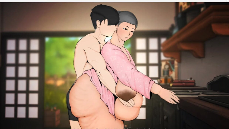 XXX Games Bunk: Plowed - Gameplay - Roleplay - Pregnant Granny Pussy Licking in Kitchen Counter