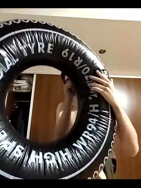 Floatie Boy: Watch Me Blowing up Inflatables and Playing with Them Until...