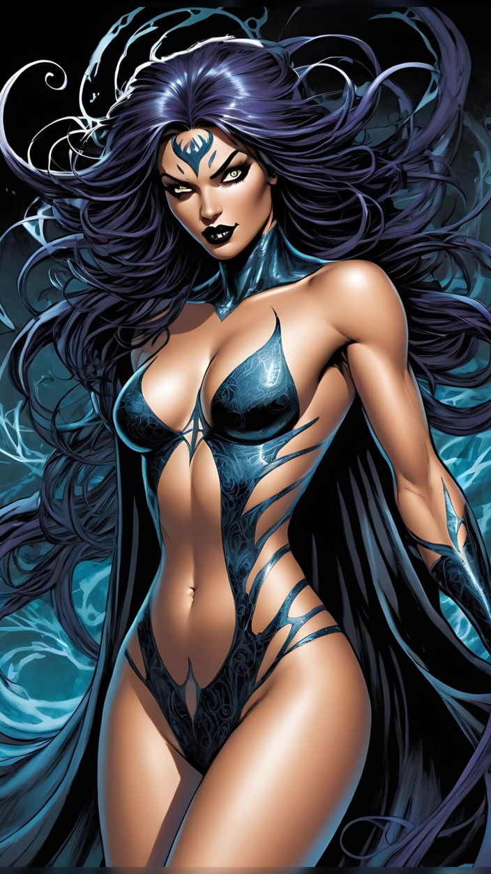 LustRender: Оголена спокуслива вуаль, темний вітер