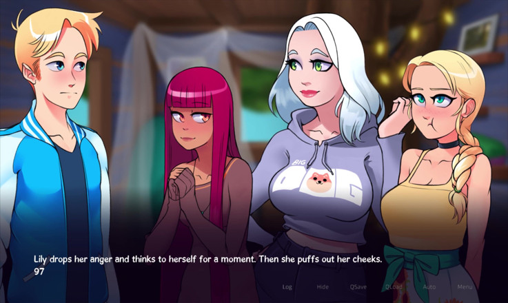 Porny Games: ウッドチェスターの生活 0.6.3 - かわいい女の子が初めてのチンコを手に入れる