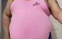 Blkhole420: Grande barriga, blusa de tanque pequeno