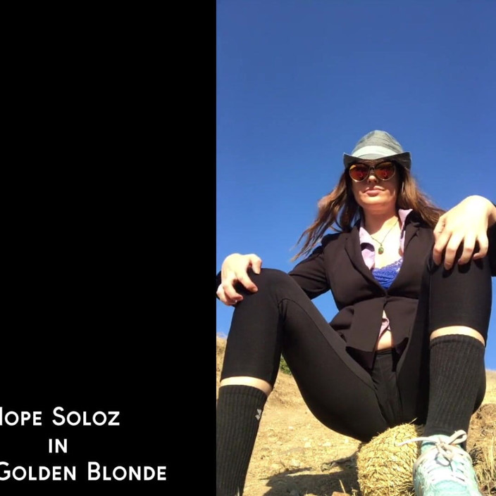 Porno angels: On golden blonde starring Hope Soloz