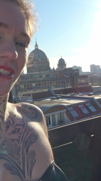Spontaneous Blowjob Over the Rooftops of Berlin
