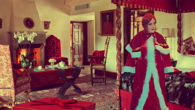 Carmen Angel: Granny Carmen: Fuck Machine Pegging Cock Sucking, Cum in Mouth...