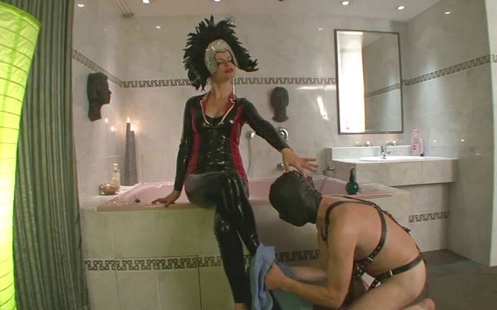 Absolute BDSM films - The original: Foot fetish humiliating in the bathroom