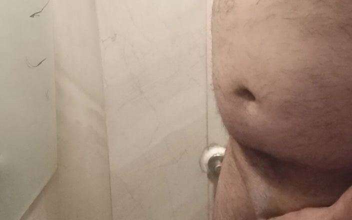 Masculer Turk Man: Muscular Turkish Daddy Cums in the Office Bathroom