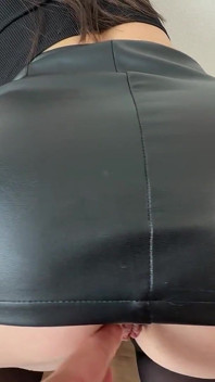 I Love Her Juicy Nut so Much I Feel Like a Squirrel, I Fuck Her Big Ass in a Skirt and Cum on Her Tits