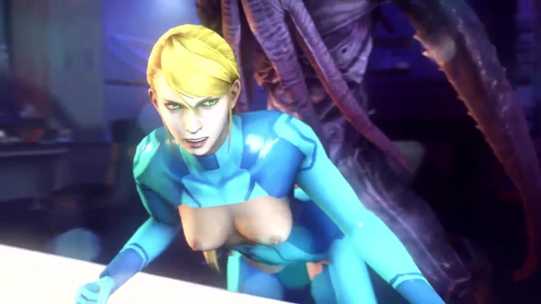 Velvixian 3D: Samus aran अप्रत्याशित सेक्स