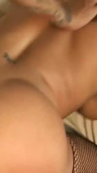 Busty latina chick gets sucks and fucks hard cock