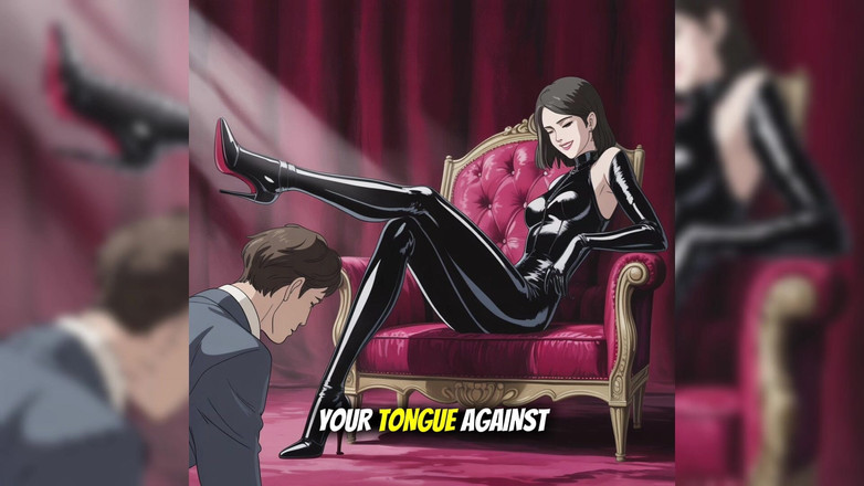 Angular Dominique: Lidahmu adalah kuas sepatuku: pemujaan kaki &amp; persiapan penghinaan di tempat...