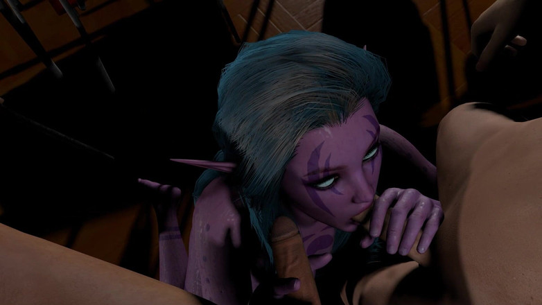 Wraith ward: Trio di notte con due ragazzi duri