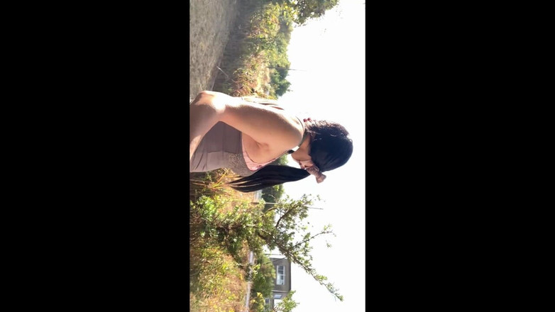 megu2002: Onafhankelijke training no20 blootstellingswandeling met een kuisheidsgordel