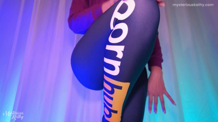 Mysterious Kathy: The Hottest Leggings and Booty Shorts Try on Haul wow!...