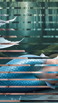 This Beautiful Nude Mermaid with Big Breasts Will Drive You Wild
