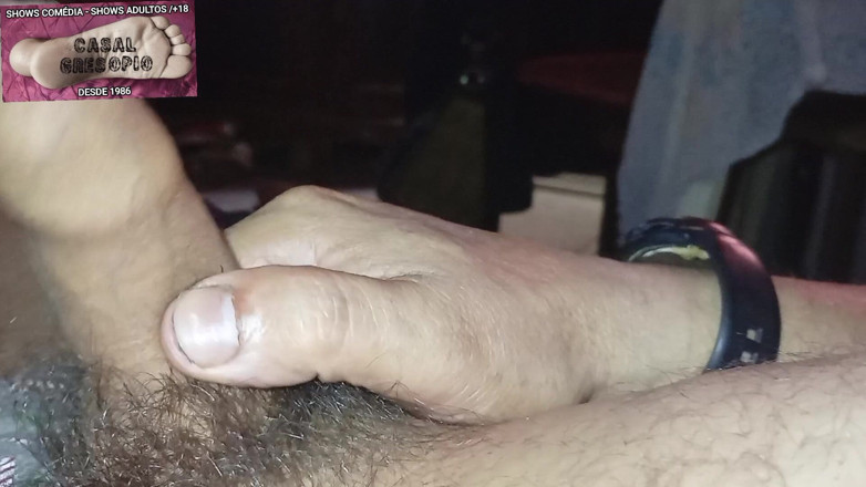 Casal Gresopio Male: Gresopio Caresses His Cock 3