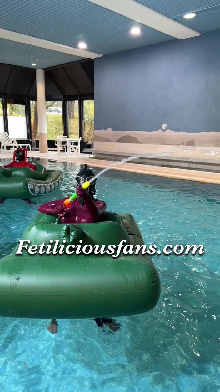 Miss_Fetilicious: Miss Fetilicious Getting Ready for a Tank Battle