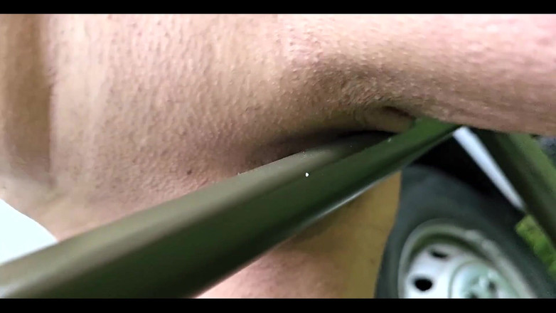 Shione Cooper: Na kole poskakující prsa a tření mého velkého klitorisu s...