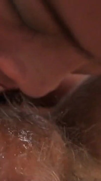 Super horny pinay drips cum on big balls