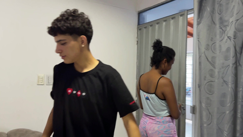 KenaySexxx: Jealous Stepmom with Huge Ass Enters My Room While I'm...