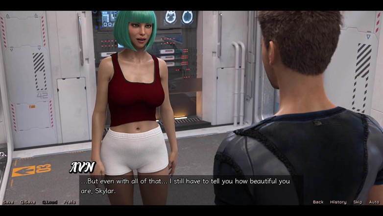AVN Teller: Stranded in Space - Checking on the Hot Big Tits Doctor