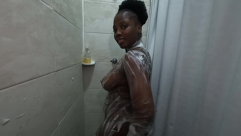Mastermeat1: Ass Clap Big Tits Nipples Pierced Hot Stepdaughter in Bathroom...