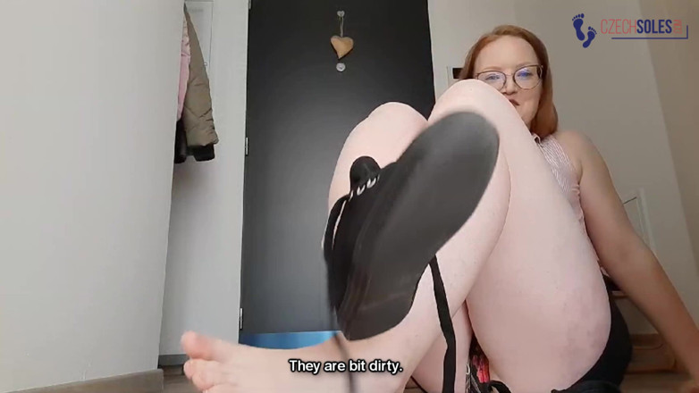 Czech Soles - foot fetish content: Stinky Summer Shoes and Feet Teasing