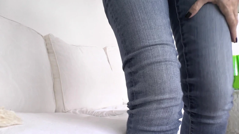 Lady Victoria Valente: Sniffing Sweaty Blue Socks and Wrinkled Feet, POV, Lady Victoria...