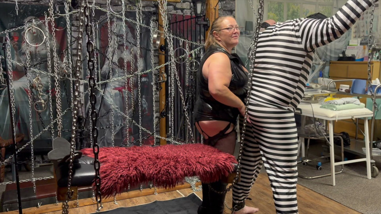 Aaexperiencesltd: Bahagian 1:- Lanista Bear &amp; Domina Satana Digantung Dengan Baik Di Dungeon...