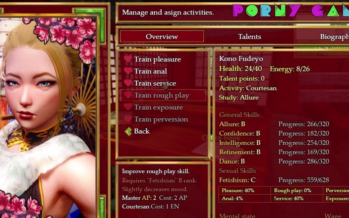 Porny Games: Wicked Rouge - More onsen fun 18