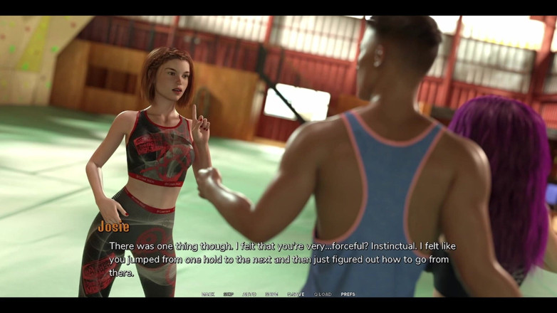 AVN Teller: Taboo University - Bouldering with Cute Red Head and Blind College...